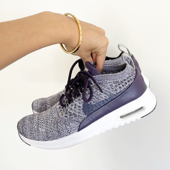 Women's Air Max Thea Ultra Flyknit "dark raisin" purple - Picture 11 of 14